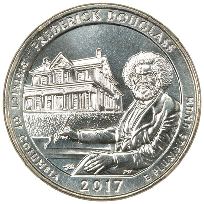 2017-D 25C Frederick Douglass NP NGC MS68PL - Type 1 - Clad