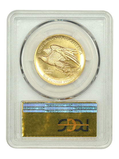 2015-W $100 High Relief PCGS MS70 (.9999 Fine Gold) - American Liberty Gold