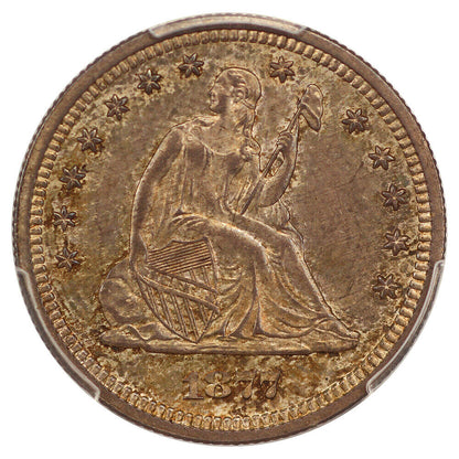 1877-S 25C PCGS MS64