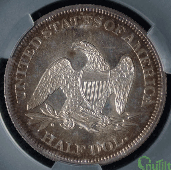 1860 50C CACG MS66 ex: D.L. Hansen - Liberty Seated Half Dollar