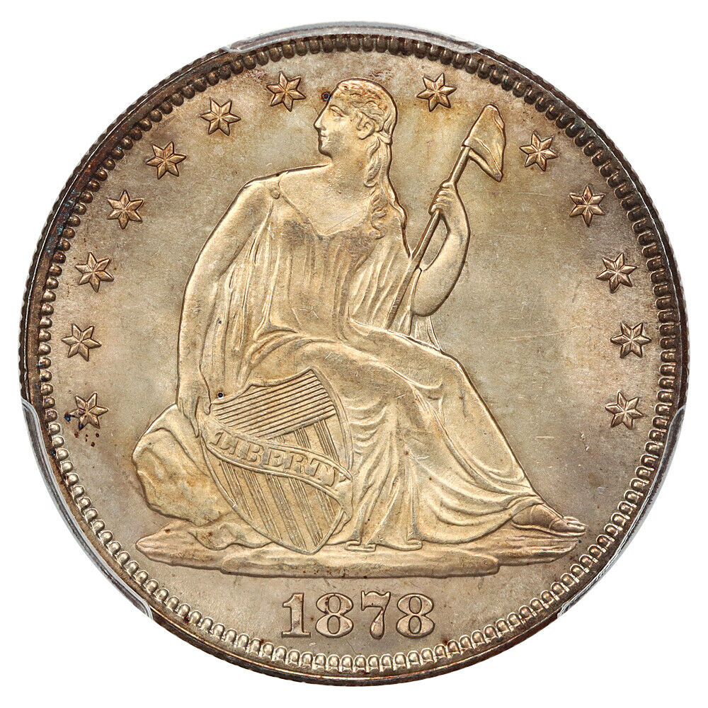 1878 50C PCGS MS66 ex: D.L. Hansen