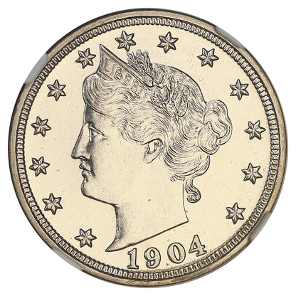 1904 5C NGC PR65 - Liberty Nickel