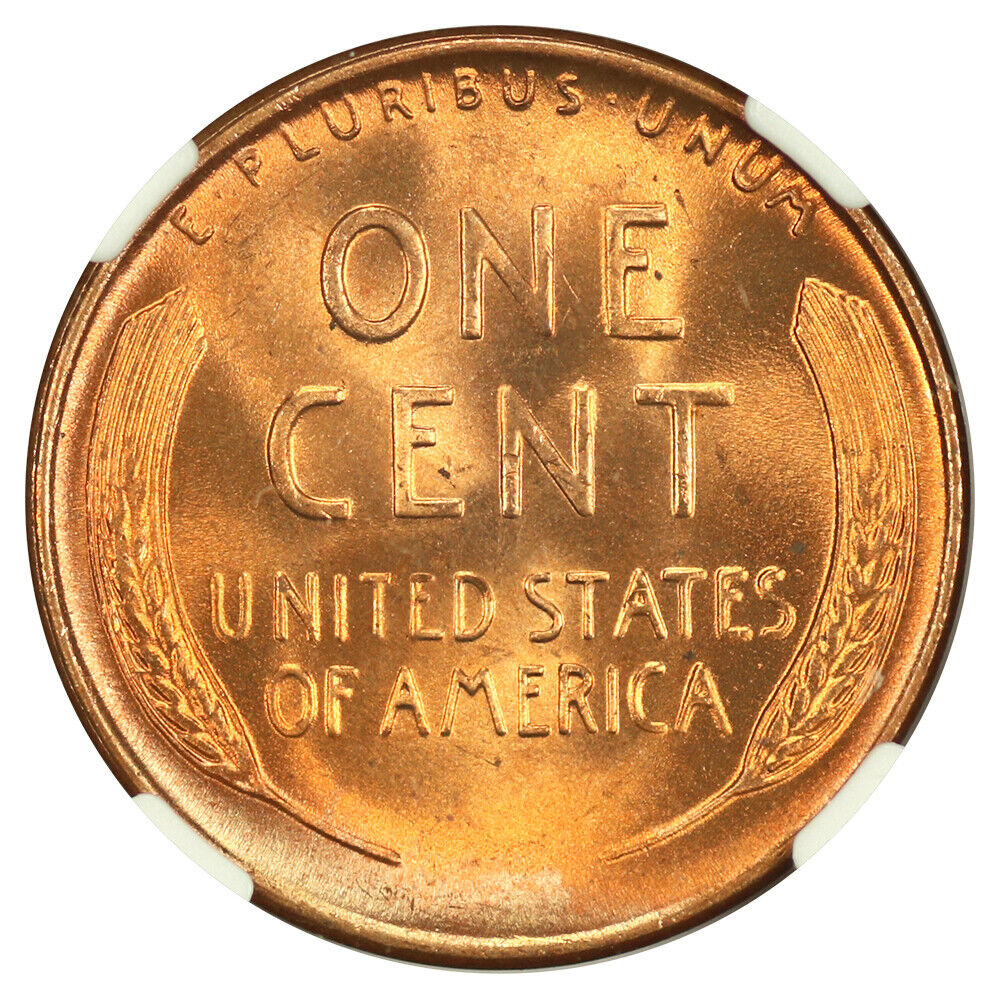 1953-D 1C NGC MS67RD - Lincoln Cent (Wheat Reverse)