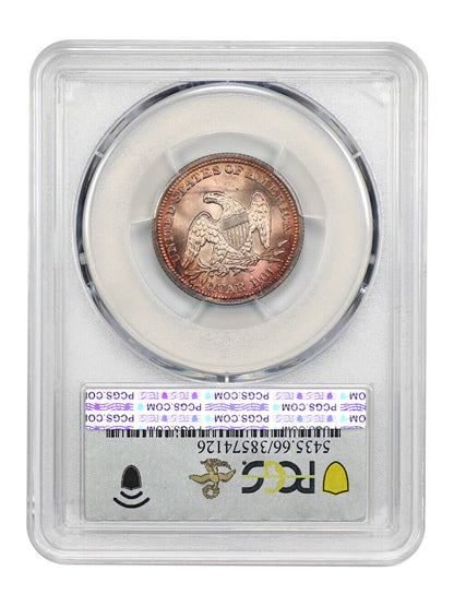 1855 25C PCGS MS66 (Arrows) ex: D.L. Hansen