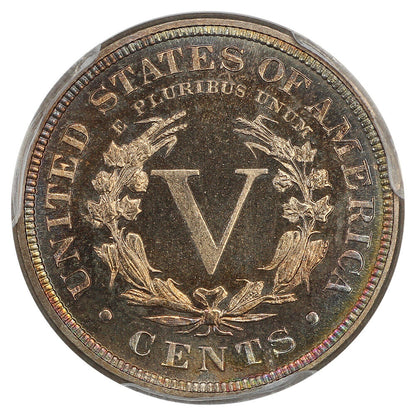 1885 5C PCGS PR67CAM ex: D.L. Hansen