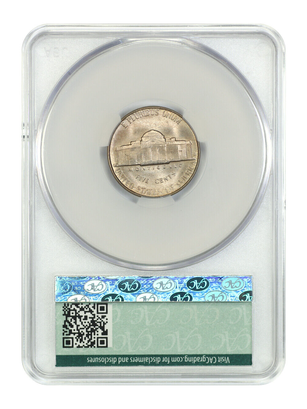 1948-D 5C CACG MS64 - Jefferson Nickel