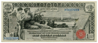 FR. 225 1896 $1 Silver Certificate PMG Choice VF35 - Other
