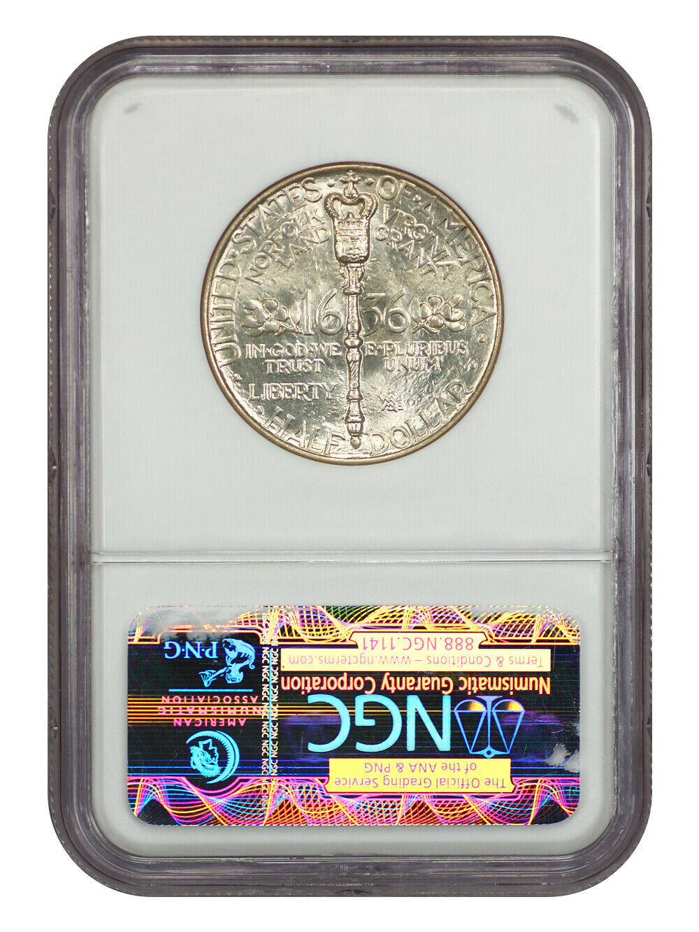 1936 50C Norfolk NGC/CAC MS66 - Classic Silver Commemorative - Low Mintage Issue