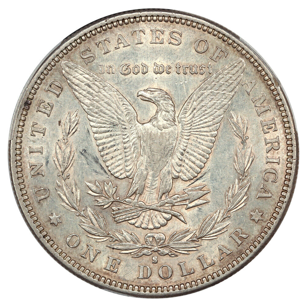 1888-S $1 PCGS AU53 - Morgan Dollar