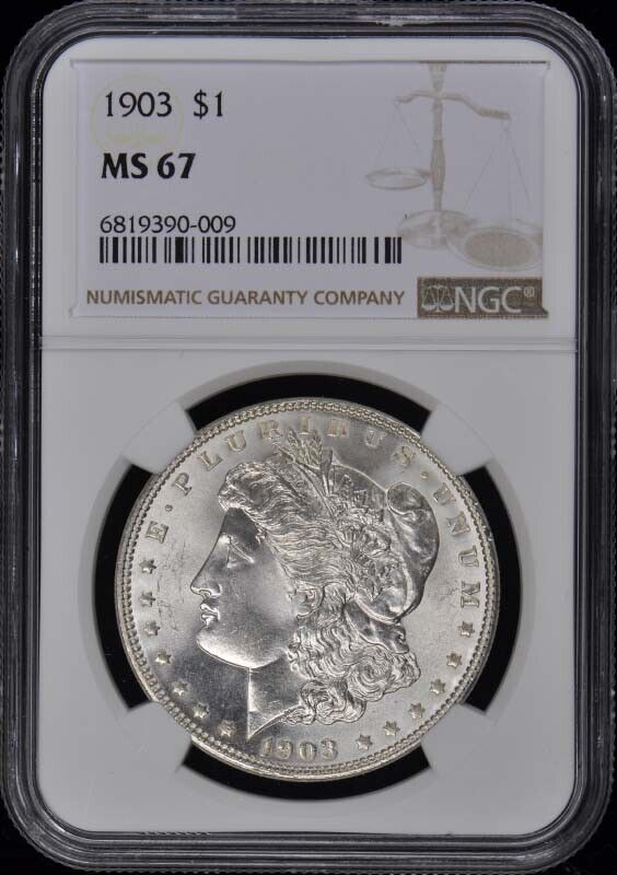 1903 Morgan Dollar S$1 NGC MS67