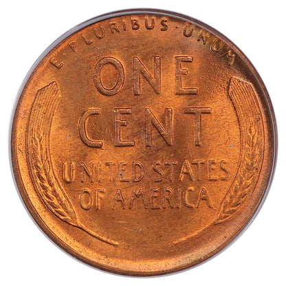 1948-D 1C PCGS MS66RD - Lincoln Cent (Wheat Reverse)