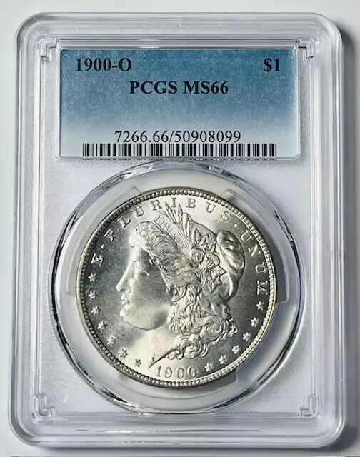 1900 O Morgan Silver Dollar PCGS MS-66