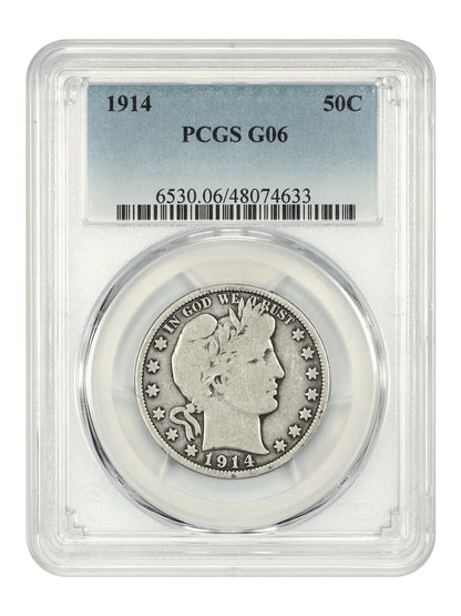 1914 50C PCGS G06