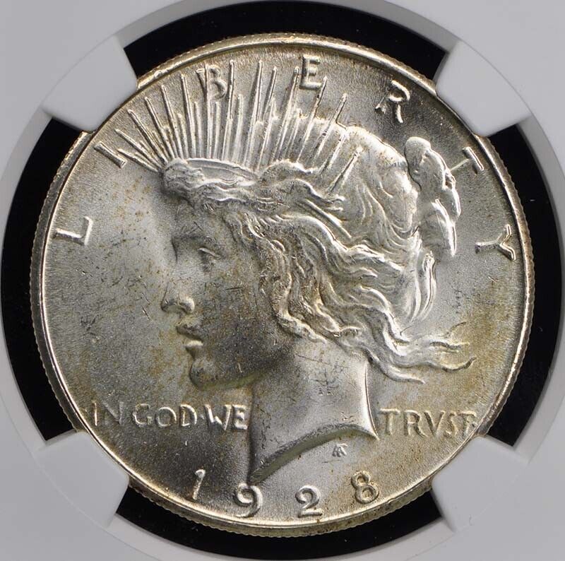 1928-S Peace Dollar S$1 NGC MS65