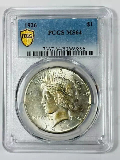 1926 P Peace Dollar PCGS MS-64