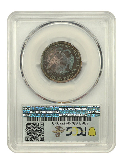 1866 25C PCGS PR66 (Motto) ex: D.L. Hansen