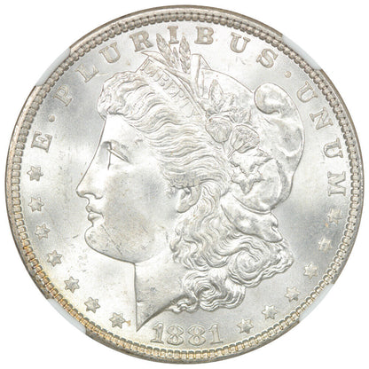 1881 $1 NGC MS66 - Morgan Dollar