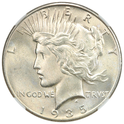 1935 $1 NGC MS66 - Peace Dollar