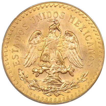 Mexico: 1946 Gold 50 Peso PCGS MS63 (KM-481) - Other