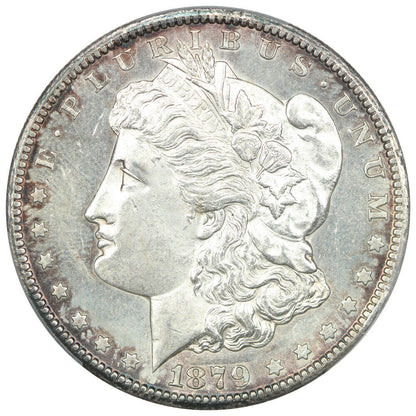 1879-CC $1 PCGS MS62 (Capped Die) - Morgan Dollar - Key Date from Carson City