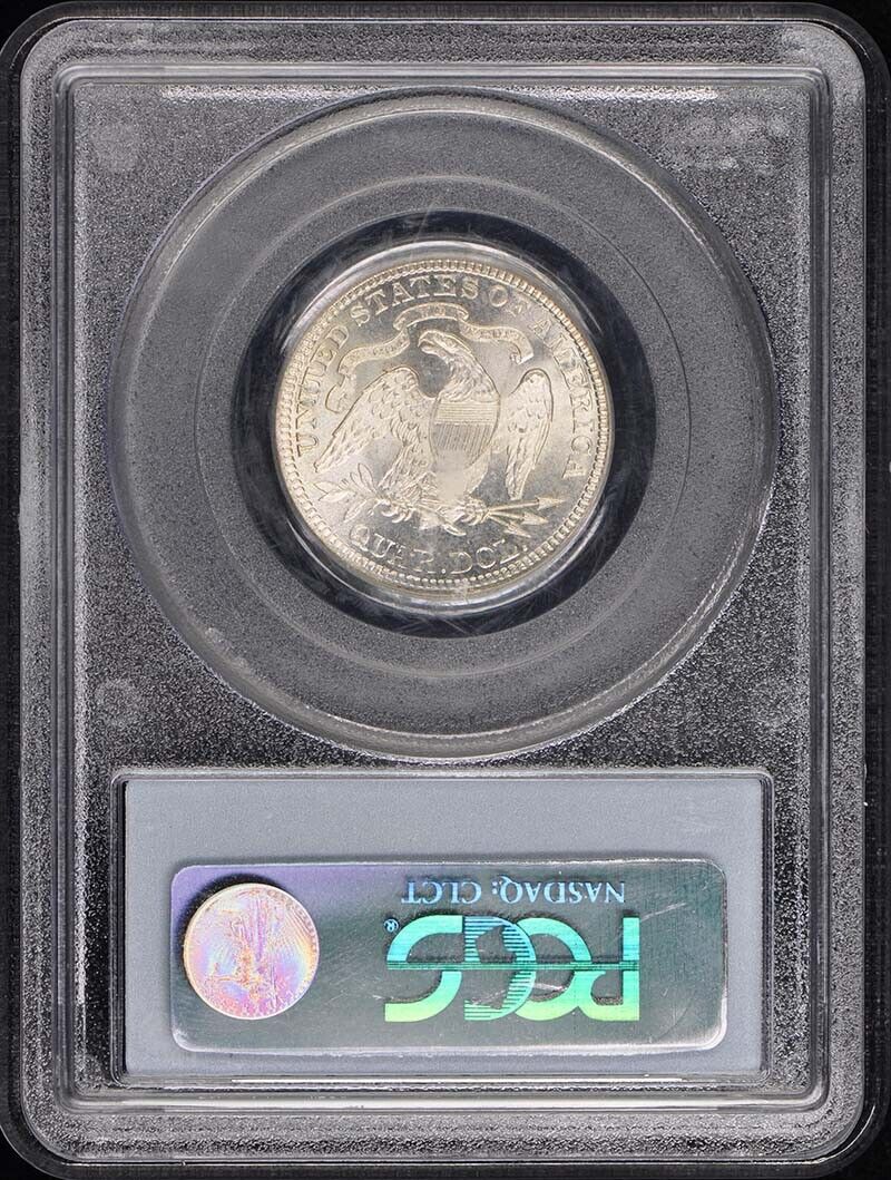 1890 25C Liberty Seated Quarter PCGS MS67