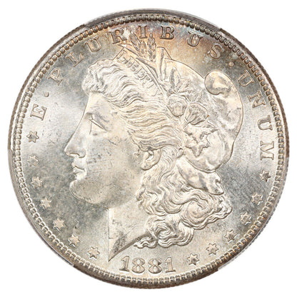 1881-S $1 CACG MS66+ - Morgan Dollar