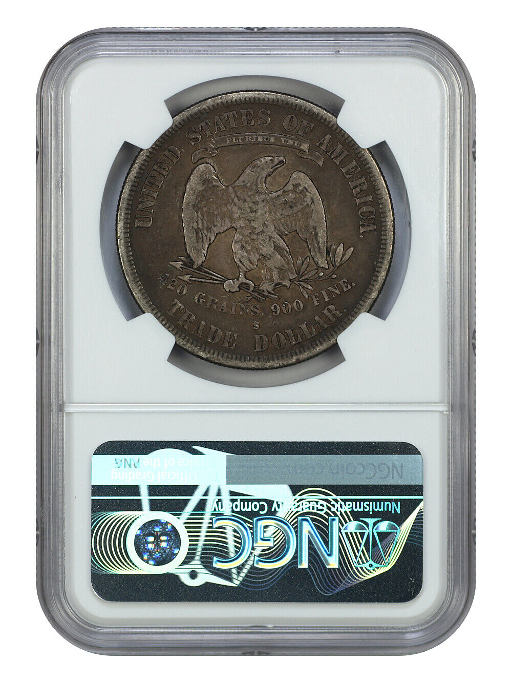 1877-S T$1 NGC VF25 - Trade Dollar - Great Type Coin