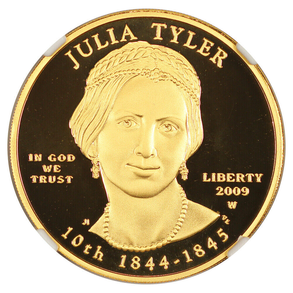 2009-W $10 Julia Tyler NGC PR70DCAM