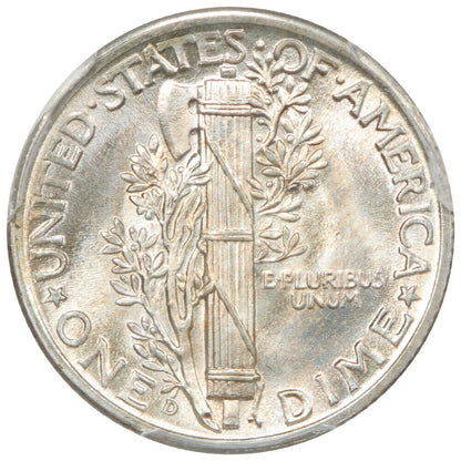 1941-D 10C PCGS MS68FB ex: D.L. Hansen