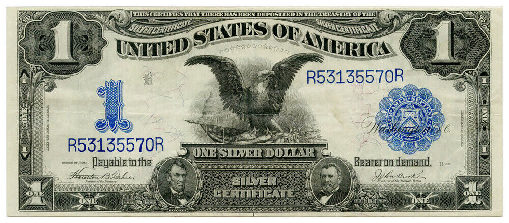 FR. 233 1899 $1 Silver Certificate PMG VF30 EPQ - Other