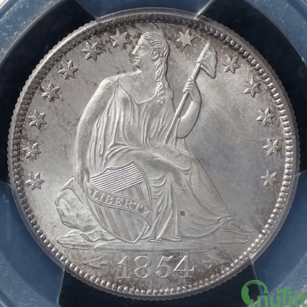 1854-O 50C PCGS MS66 (Arrows) - Liberty Seated Half Dollar - Popular Type Coin