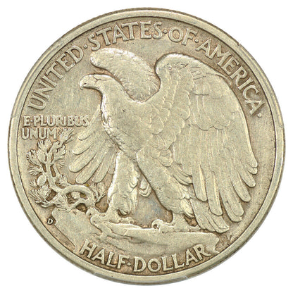 1938-D 50c PCGS XF40