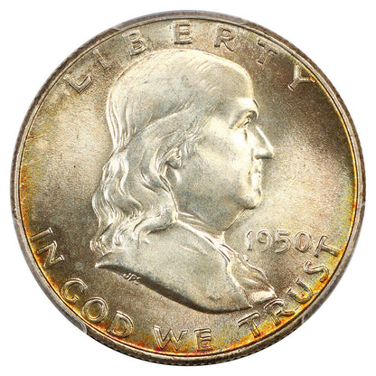 1950 50C PCGS MS67FBL ex: D.L. Hansen