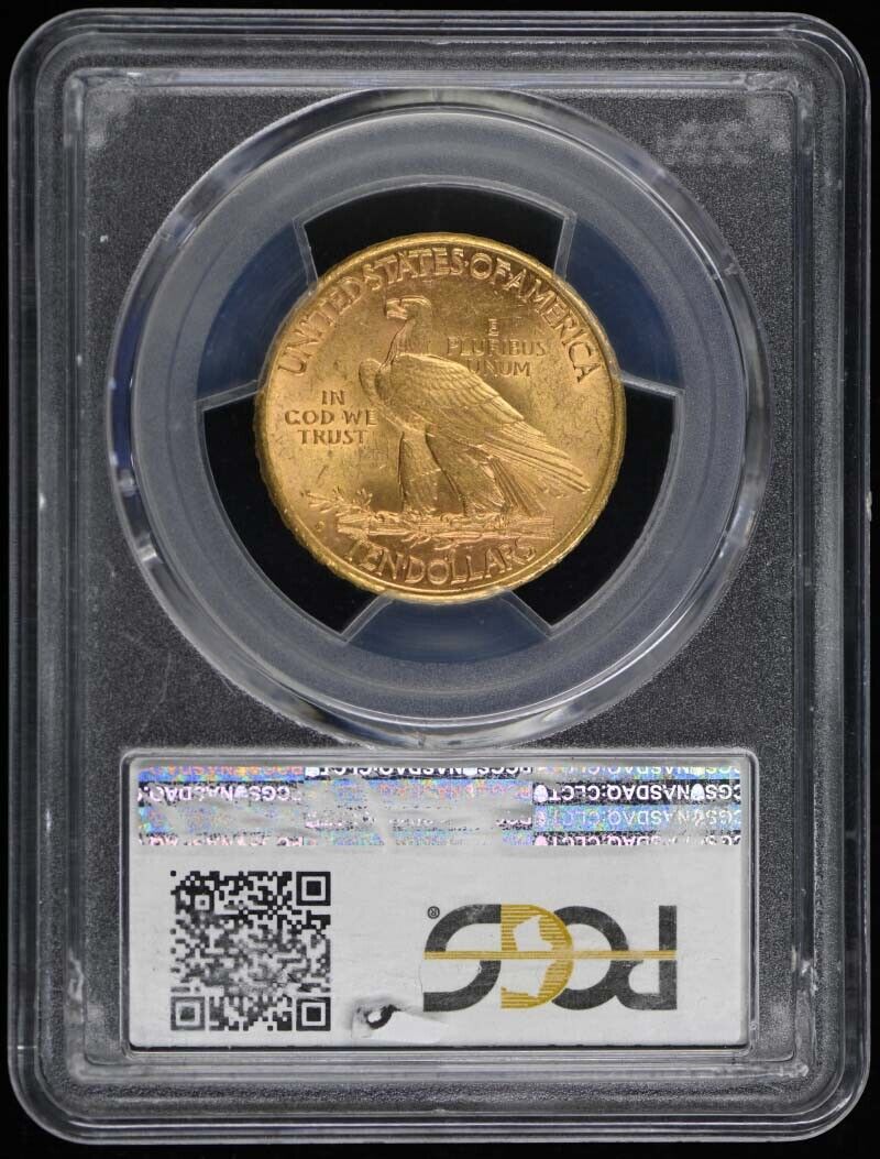 1910-S $10 Indian Head PCGS MS63