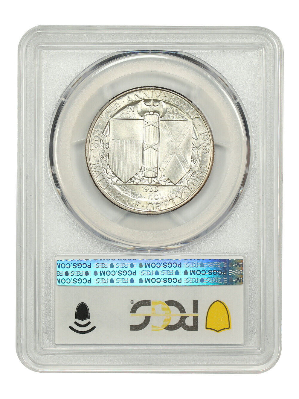 1936 50C Gettysburg PCGS MS67 - Classic Silver Commemorative