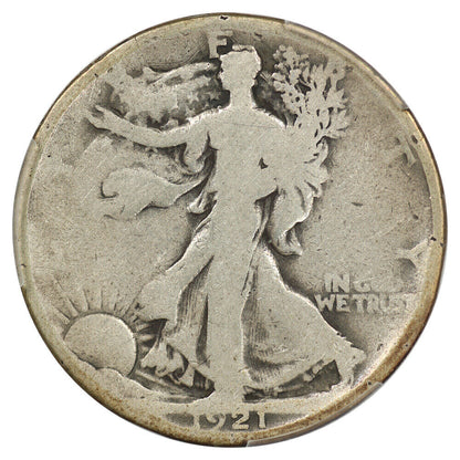 1921 50C PCGS AG03