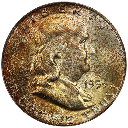 1954-D 50c PCGS/CAC MS66+ FBL ex: D.L. Hansen