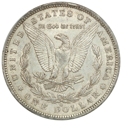 1886-O $1 PCGS AU55 - Morgan Dollar - Scarce O-Mint Morgan Dollar