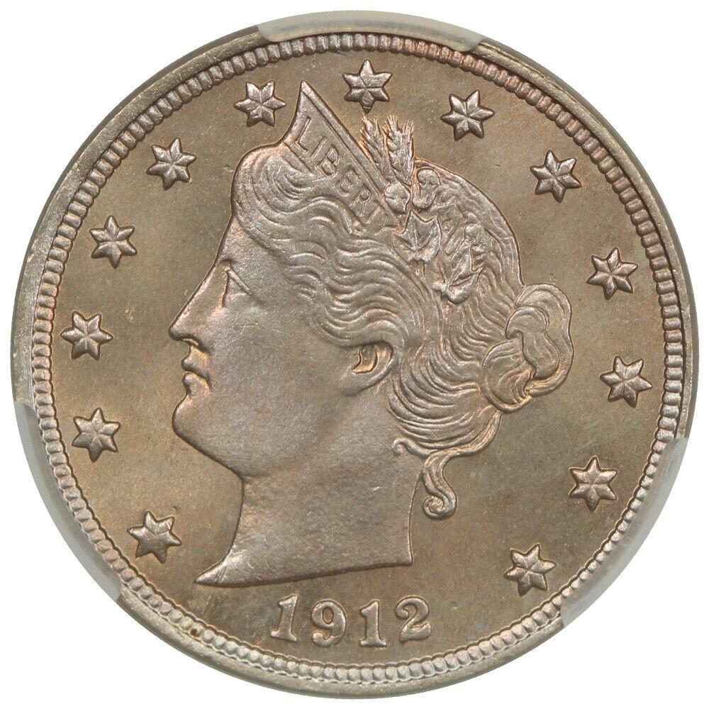 1912 5C CACG MS66+ ex: D.L. Hansen - Liberty Nickel