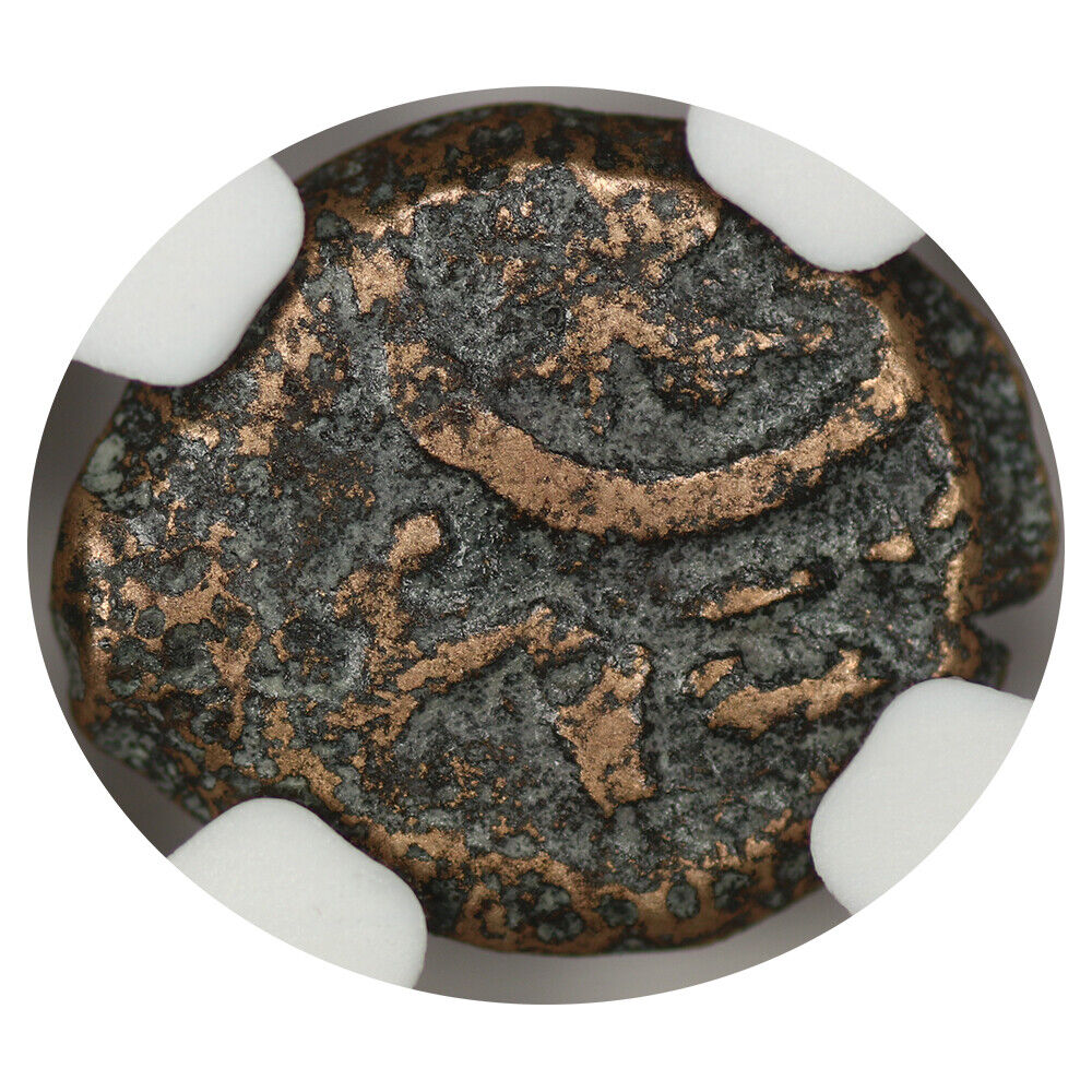 Ancient Roman Judaea Widow's Mite: (103-76 BC) AE Prutah (Alex. Jannaeus)