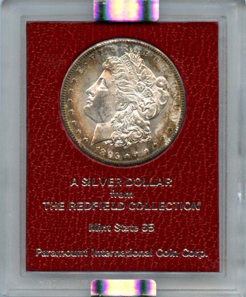 1896-S $1 Morgan Dollar Redfield Hoard NGC MS63