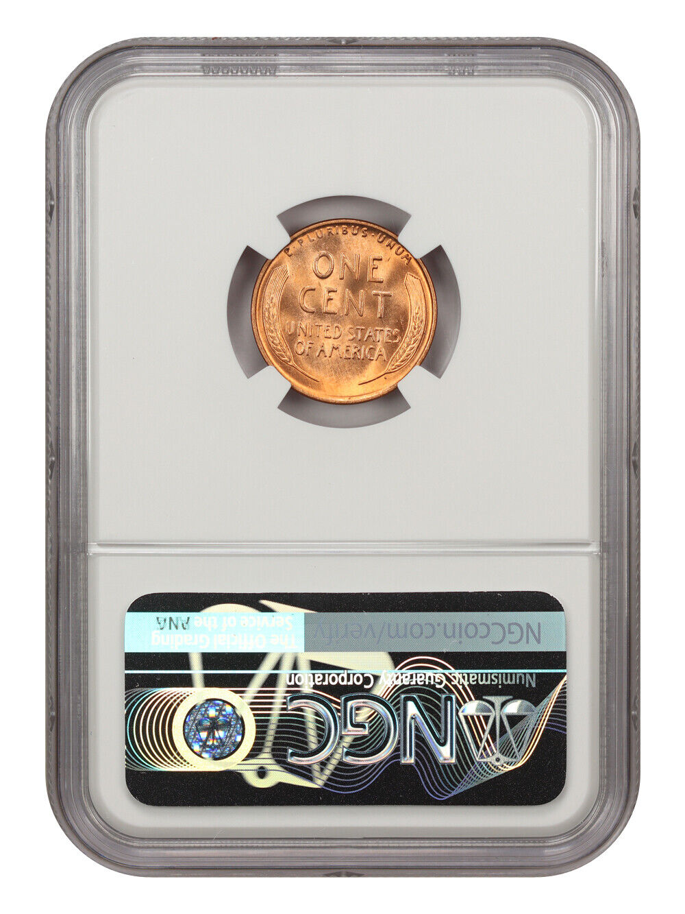 1954-D 1C NGC MS67RD - Lincoln Cent (Wheat Reverse)