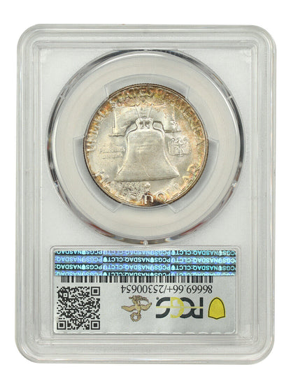 1954-S 50C PCGS MS66+FBL ex: D.L. Hansen