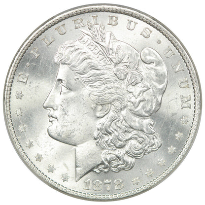 1878 8TF $1 PCGS MS63 - Morgan Dollar - Better Variety