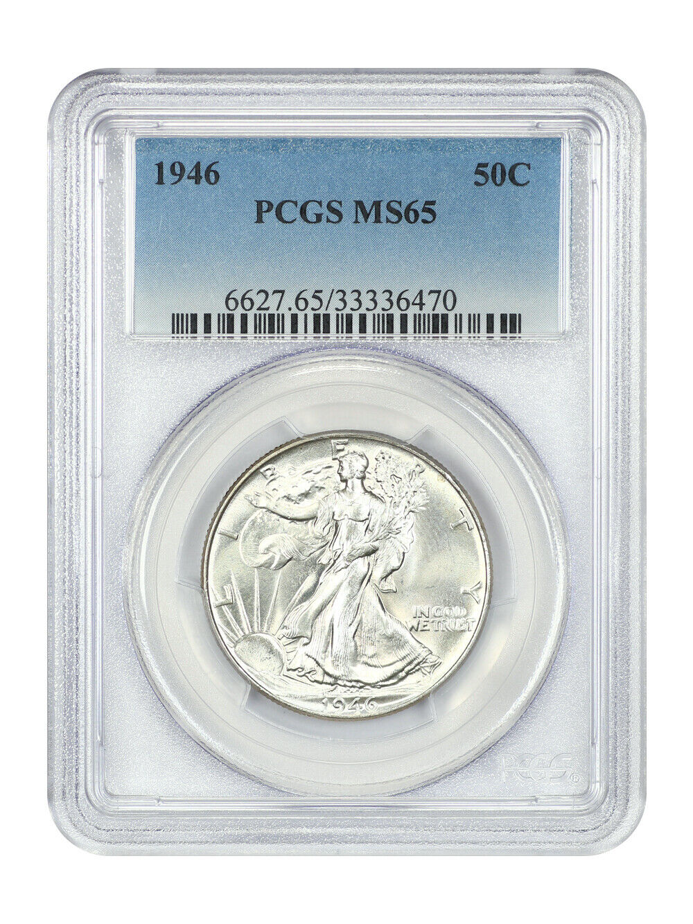 1946 50C PCGS MS65