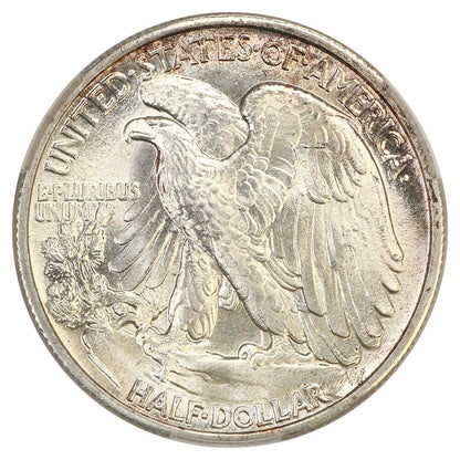 1939 50C CACG MS66 - Walking Liberty Half Dollar