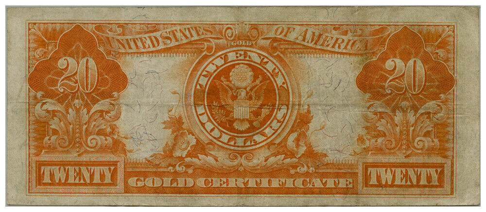 FR. 1186 1906 Gold Certificate $20 PMG Choice VF 35 - Other - Popular Large Size