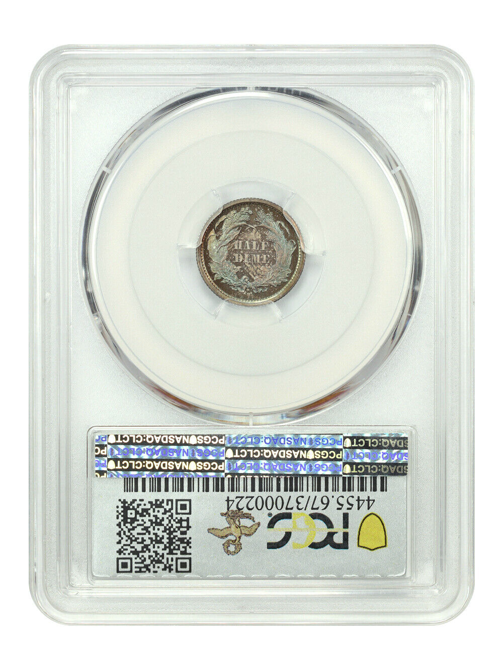 1872 H10C PCGS/CAC PR67 ex: D.L. Hansen