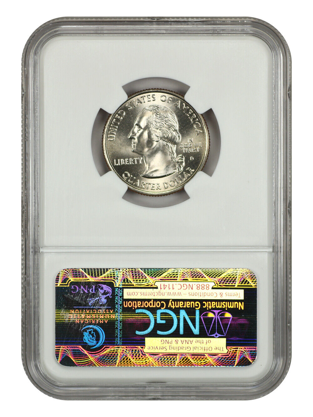 2000-D 25C South Carolina NGC MS68 - Washington 50 States Quarters