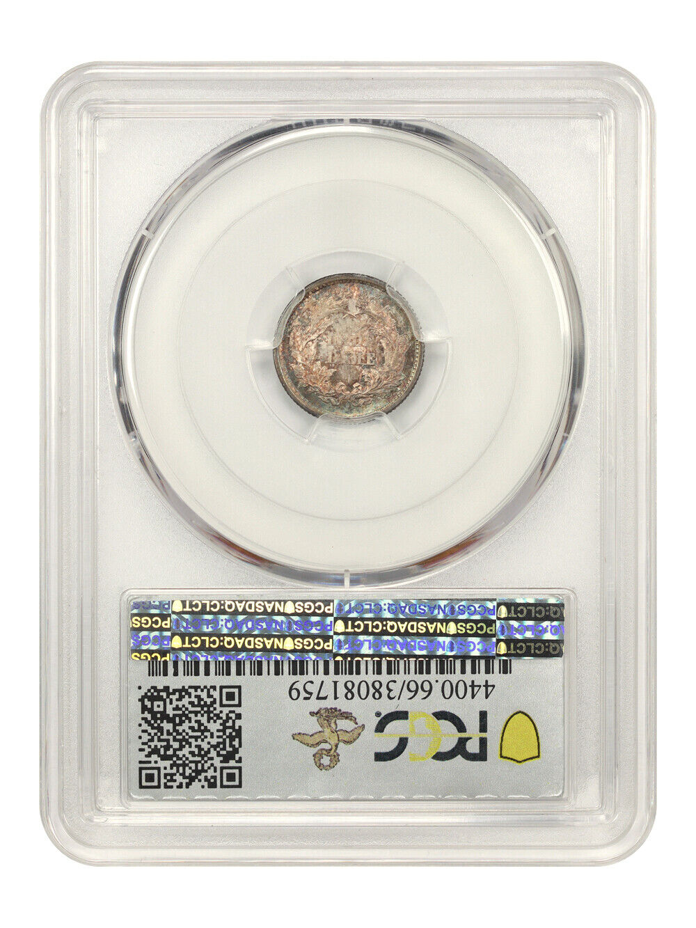 1872 H10C PCGS MS66 ex: D.L. Hansen